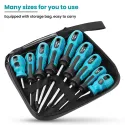 10Pcs Magnetic Screwdriver Set, Repair Tools 