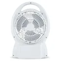 8" 3.2V Multifunctional Solar Fan With 2 LED Bulbs, GD-8029