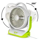 8” 3.7V Solar Rechargeable Mini Fan, SA-7874