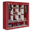 12 Shelves Storage Clothes Wardrobe 170(L)*170(W)*45(H)cm JBY-28170