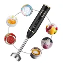 RAF R368B 4 in 1 Hand Blender & Mixer Set 800W 