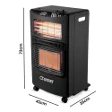 OSmart Gas & Electric Dual Purpose Heater 1260W, Os10117