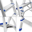 5 Steps Multi-uses Double Aluminum Ladder