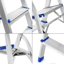 6 Steps Multi-uses Double Aluminum Ladder