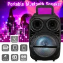 Wireless Bluetooth Rechargeable Loud Speaker 8” 1800mAh, PK-15