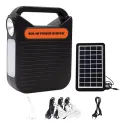 SOLAR LIGHT SYSTEM WITH 3 LED LAMP, EASY POWER EB-391B